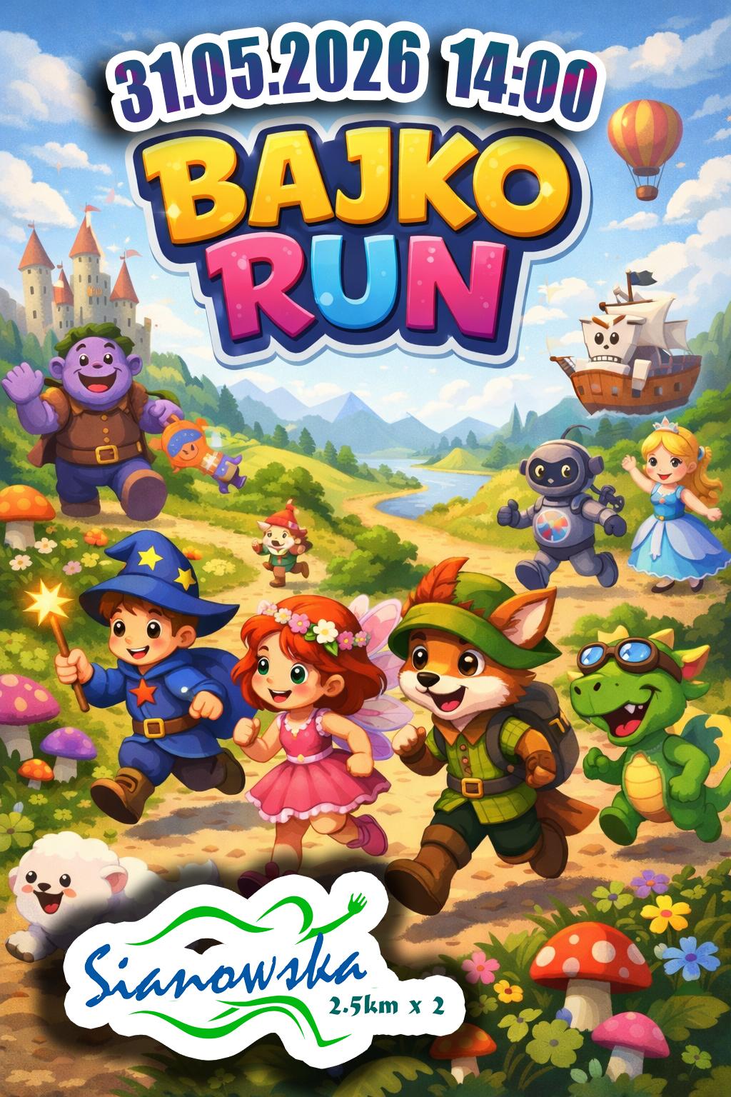 ZAPISZ SIĘ NA BAJKOWY BIEG